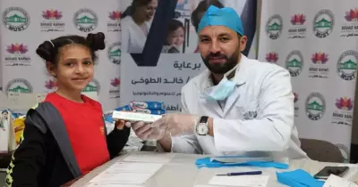 جامعة مصر تطلق مبادرة «صحة أطفالنا» للكشف على طلاب المدارس بمساعدة مستشفى سعاد كفافي