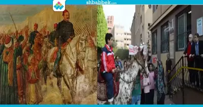 شاهد: تلاميذ مدرسة يجسدون الثورة العرابية.. وساخرون «الله يرحمك يا زعيم»
