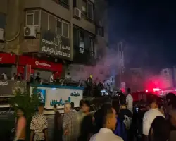 تفاصيل حريق مطعم ميدان المطبعة بالقاهرة ومصرع طبيب صيدلي