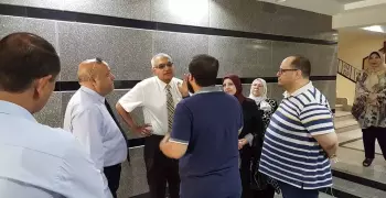 نائب رئيس جامعة المنصورة يتفقد مدينة الطالبات