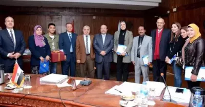 تكريم طلاب جامعة طنطا المشاركين في الملتقى الإبداعي بالأردن