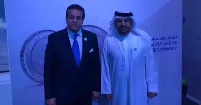 وزير التعليم العالي يبحث سبل التعاون مع مؤسسة محمد بن راشد للمعرفة