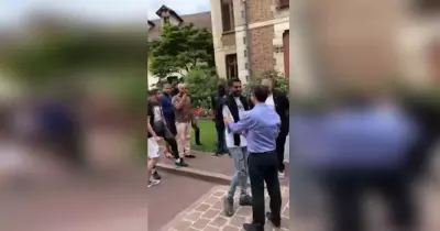 شاهد استقبال رياض محرز في مسقط رأسه بعد الفوز بأمم أفريقيا