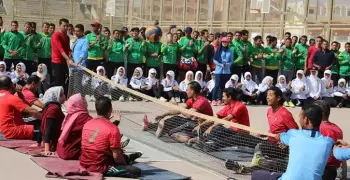 بطولة رياضية لذوي الاحتياجات الخاصة في جامعة بني سويف