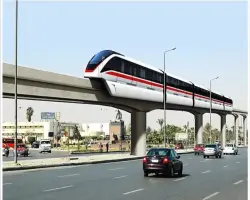 محطات المونوريل كاملة بعد تشغيل المرحلة الثانية.. احصل على الخريطة