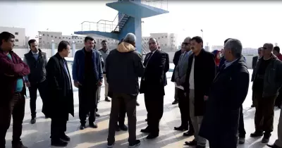تشغيل مجمع الملاعب في جامعة بني سويف.. فبراير