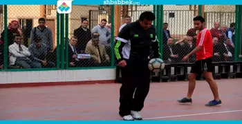 «الوزير الشاب» يشارك بـ10 دقائق «لعب كورة» بجامعة عين شمس