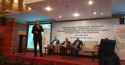 رئيس جامعة المنوفية يشارك في مؤتمر «إعادة صياغة التعليم العالي» في ماليزيا