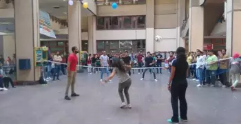يوم رياضي بكلية ألسن عين شمس (صور)