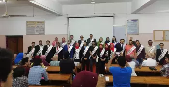 تكريم الطلاب المتميزين وتنصيب اتحاد كلية الصيدلة جامعة الزقازيق