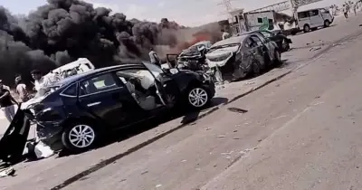 18 مصابا وحالتي وفاة في حادث طريق مطروح اليوم وإعلان حالة الطوارئ