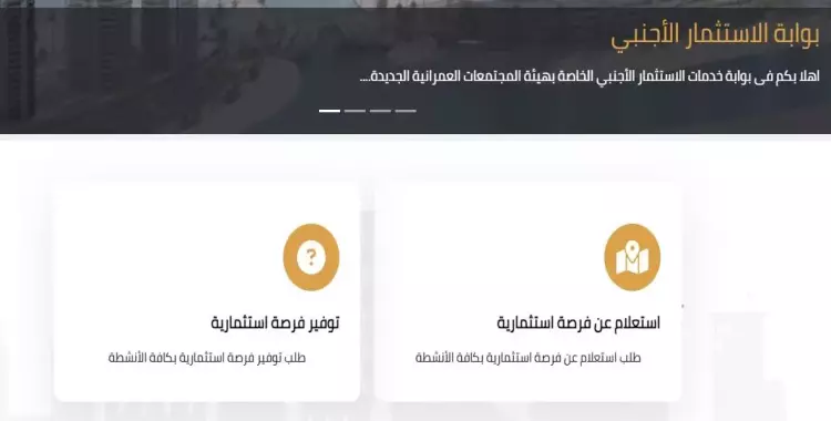  خدمات بوابة الاستثمار الأجنبي.. كيف يستفيد منها المصريون بالخارج؟ 