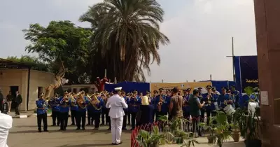 جامعة عين شمس تستقبل الطلاب بالموسيقى «فيديو»