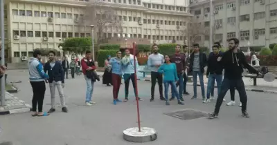 بالأفلام والألعاب الرياضية.. طلاب كلية طب قصر العيني يحتفلون بـ«فوتو داي 2019»