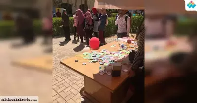 اتحاد جامعة بورسعيد يستقبل الطلاب الجدد بـ«البلالين»