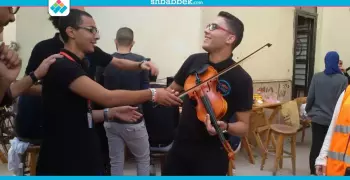 «صيدلة بتفرح» فاعليات ترفيهية لطلاب جامعة المنصورة (صور)