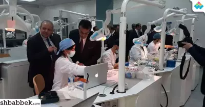 بالصور.. وزير التعليم العالى يزور جامعة بيروت العربية