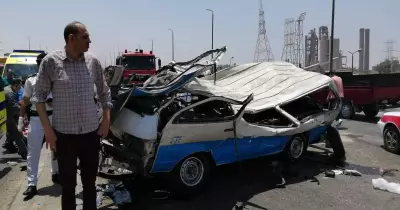 حادث مروع  على الطريق الدائري