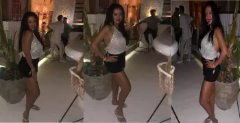 رانيا يوسف بشورت مثير في جلسة تصوير مسائية (صور)