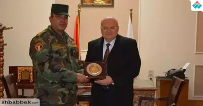 جامعة الزقازيق تستقبل مدير منطقة التجنيد لتعميم المنظومة الجديدة