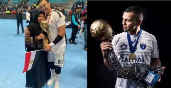 معلومات عن محمد ممدوح هاشم.. قبّل قدم أمه بعد الفوز ببطولة أفريقيا لكرة اليد