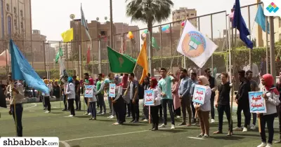 افتتاح المهرجان الثاني للأسر الطلابية في جامعة طنطا (صور)