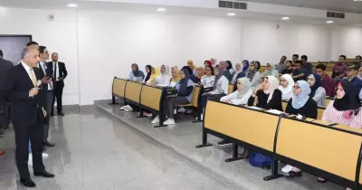 جامعة النهضة تحتفل بطلابها الجدد مع بدء العام الدراسي الجديد (صور)