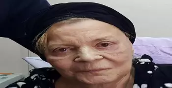 أول صورة للفنانة نادية لطفي بعد عملية جراحية في العمود الفقري