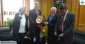 جامعة المنيا تكرم البعثة الألمانية في ختام مرحلتها الأولى بمنطقة تونا الجبل