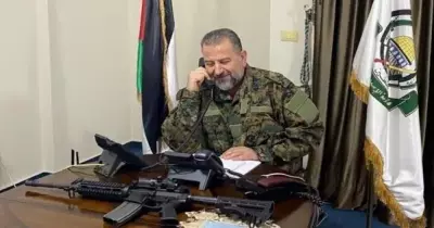 شاهد لحظة اغتيال صالح العاروري القيادي بحماس (فيديو)