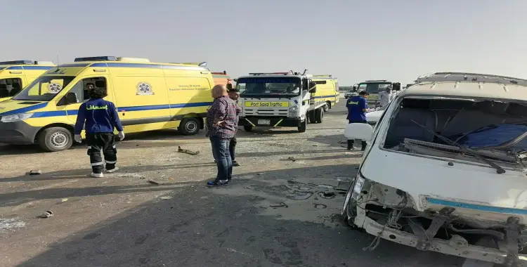  إصابة 8 تلاميذ في حادث سير بكفر الشيخ عند عودتهم من رحلة مدرسية.. بالأسماء 