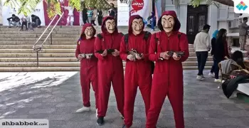 شخصيات الرسوم المتحركة تتجول في مهرجان «إيجي كون» بالجامعة الأمريكية