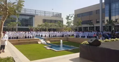 جامعة «نيو جيزة» تنظم فاعلية البالطو الأبيض بحضور وزير الصحة
