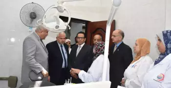 صور| افتتاح مبنى الإدارة الطبية الجديد بجامعة مدينة السادات