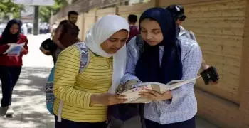 ختامه مسك.. طلاب علمي رياضة مبسوطين من امتحان الجبر والهندسة الفراغية