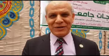 عميد زراعة بنها: نشارك في المعارض الخيرية لمساعدة الطلاب وموظفي الجامعة (فيديو)