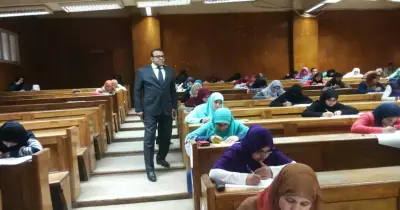 تحرير 196 محضر غش في امتحانات جامعة بني سويف