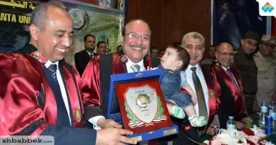 كلية التجارة جامعة طنطا تحتفل بتخريج دفعة الدكتور مرعي عبد الرازق