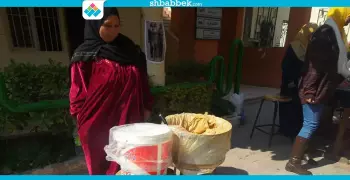 «جبنة وبيض».. ملتقى التراث الشعبي يواصل فعالياته بتطبيقية حلوان (صور)