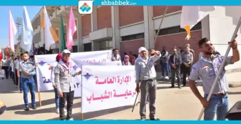 في جامعة أسيوط.. مسيرة وعروض فنية احتفالا بيوم المرأة العالمي (صور)