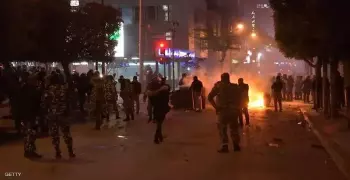 أخبار لبنان.. مواجهات عنيفة بين المتظاهرين وقوات الأمن في بيروت
