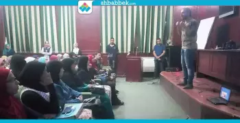 «اسبق بخطوة» يبدأ فاعلياته بدار علوم القاهرة (صور)