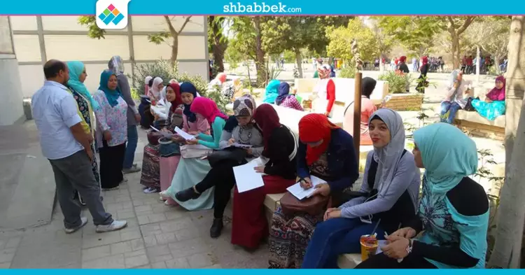 أنشطة طلابية بجامعة حلوان