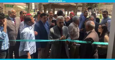 جابر نصار يفتتح مبنى الخدمات الطلابية الجديد (صور)