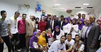 رئيس جامعة بني سويف يشهد ختام فعاليات المعسكر التدريبي الأول للطلاب