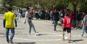 يوم رياضي في كليتي السياحة والصيدلة بجامعة المنيا
