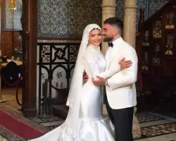 زواج محمد مكاوي وهند مدحت بعد شهر من الخطوبة (صور)