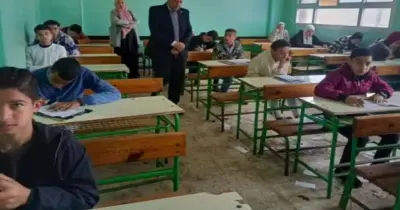 جدول امتحانات الصف الأول الإعدادي محافظة الوادي الجديد الترم التاني 2026