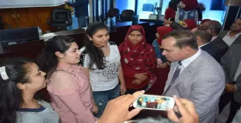 طلاب الثانوية العامة يتعرفون على طبيعة الدراسة بجامعة سوهاج
