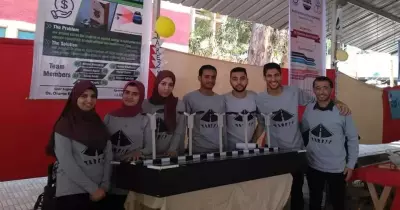 طلاب كلية الهندسة بالمنوفية يبتكرون جهاز للحفاظ على الكهرباء في الطرق